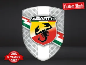 Fiat Abarth Emblemi Aziendali Auto Resistenti Universali Pregiati